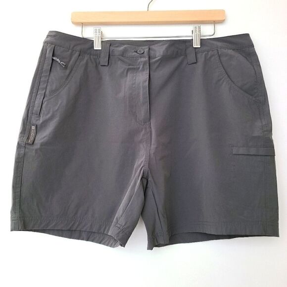 Mountain Warehouse Grey Trek Stretch Hiking Shorts 14 - Picture 1 of 10